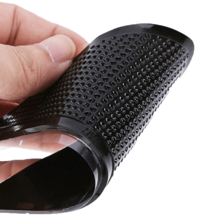 ground to prevent sliding