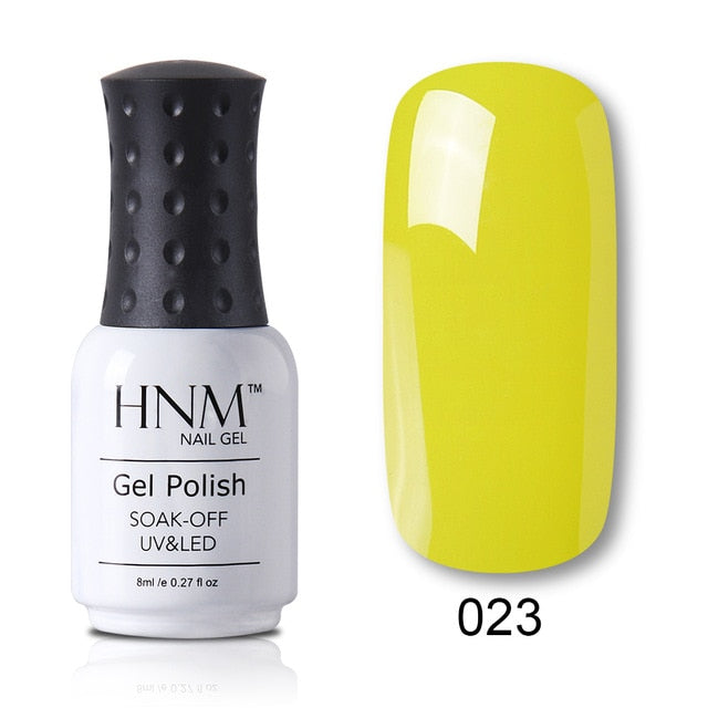 Yellow Color Gel Nail Polish